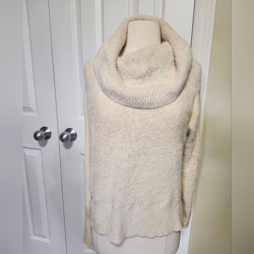 3/$50 Cream Soft Turtleneck